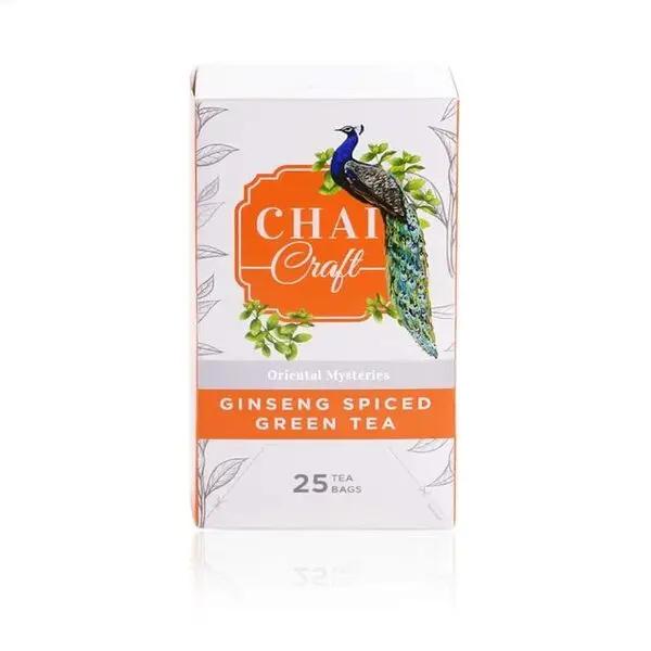 Ginseng Spiced Green Tea Bags