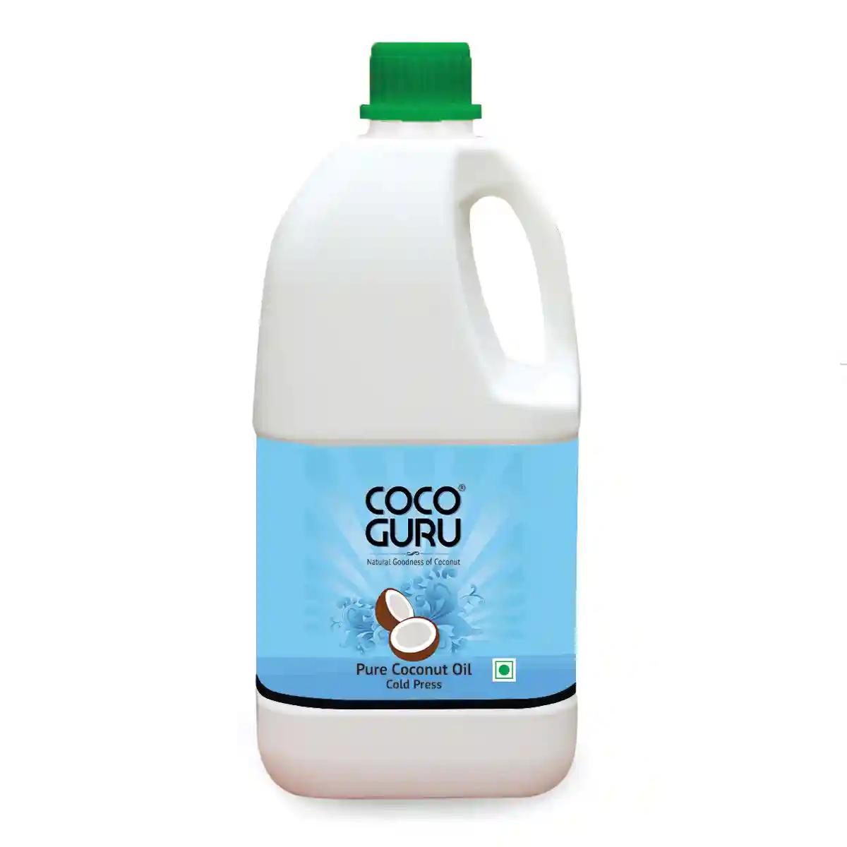 Cocoguru Cold Pressed Coconut Oil – Jerry Can 2 Litres