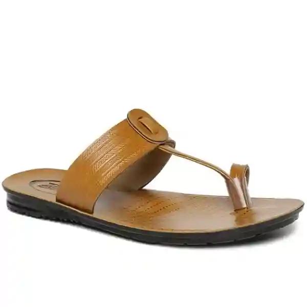 Paragon Men'S Tan Formal Thong Sandals-6 Uk/India (39/40 Eu)(Pu6775G)