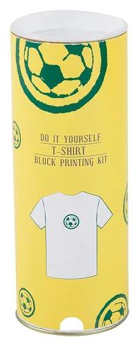 DIY Craft Kit Block Print Your T-Shirt With Football (8-10 Years)