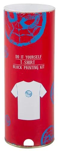 DIY Craft Kit Block Print Your T-Shirt With Spiderman (8-10 Years)