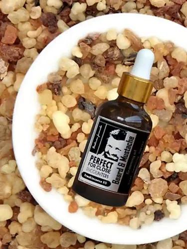 Beard & Mustache Oil Bergamot, Patchouli and Frankincense accents