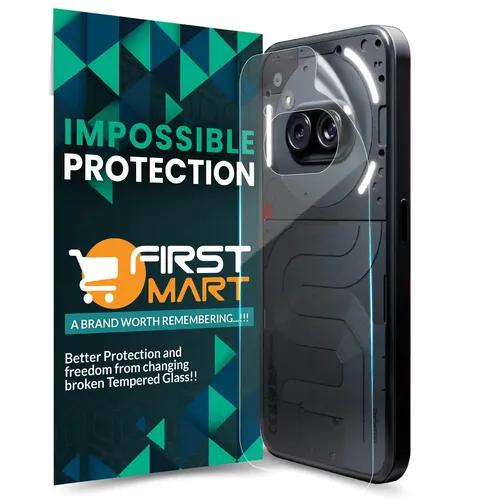 FIRST MART Screen Protector for Nothing 2A 5G - Edge to Edge Back 4 Layer Ultra Thin Unbreakable Membrane - Case Friendly Screen Coverage & Installation Kit (Crystal Clear)