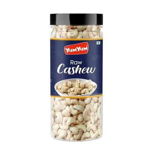 YUM YUM Premium Raw Cashews Nut Kaju 150g Jar