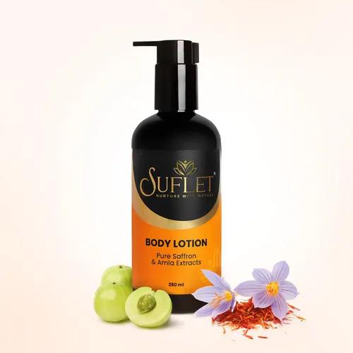 Suflet - Body Lotion with Saffron & Amla Extracts