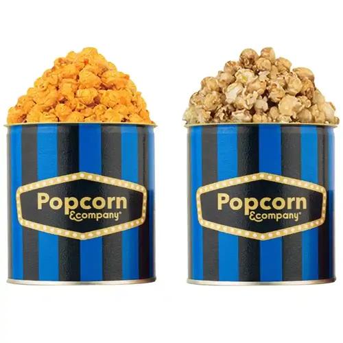 Popcorn & Company Festive Gift Combo- 190 Gm(Caramel Lite -130 Gm & Cheesy Sriracha Popcorn -60 Gm)