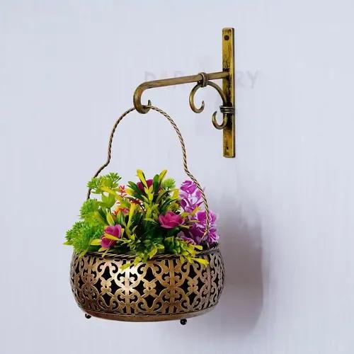 Dartistry® Flower Basket for Home Decor/Wall Hanging Basket for Home/Office/Hotels/Hanging Basket for Balcony/Home Entrance