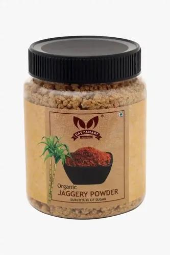 GAVYAMART Natural Jaggery Powder, Jar Combo, Gud Powder, Shakkar Powder, 100% Organic Powder -400 GM (Pack of 1)