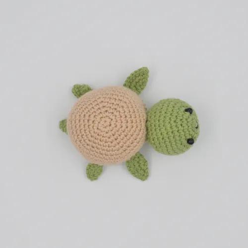 Crochet Handmade Tortoise Soft Toys - Green